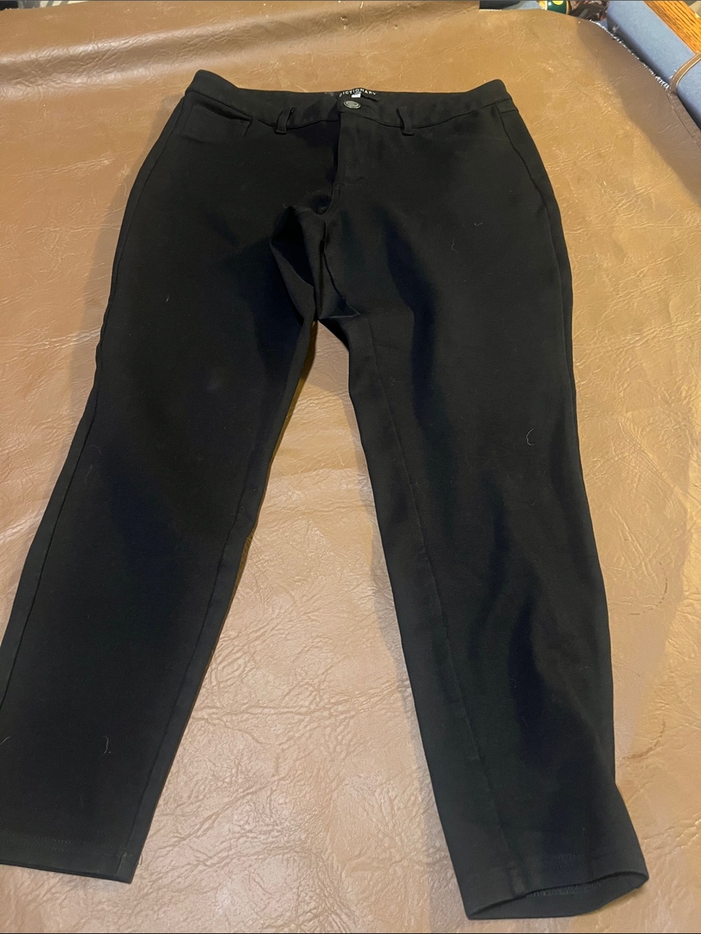 Womens Black Dress Pants - Classic Straight Fit